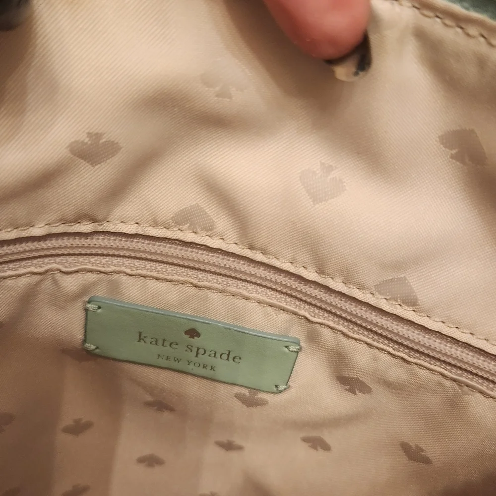 Kate Spade Jae Degrade Flat Crossbody Fiji Green